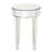 Gomidas Mirrored Glass Top End Table