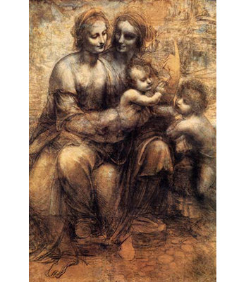 " Mary, Christ, St. Anne And The Infant St. John "