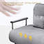 Fauteuil pliant gris