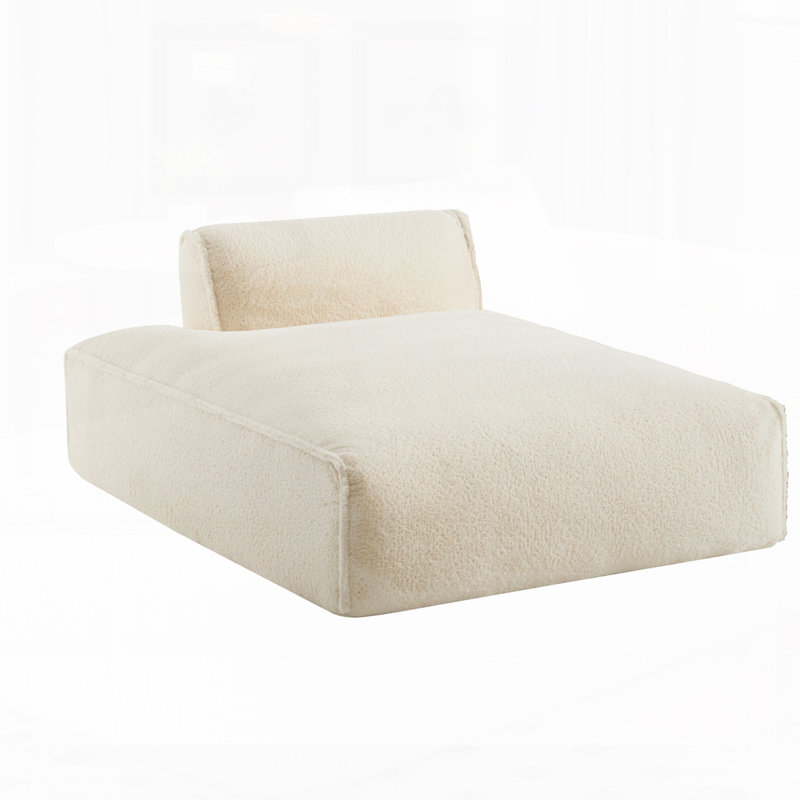 72"Oversized Modular Sofa,No Assembly Required, Beige