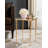 Oxendine Glass Top End Table