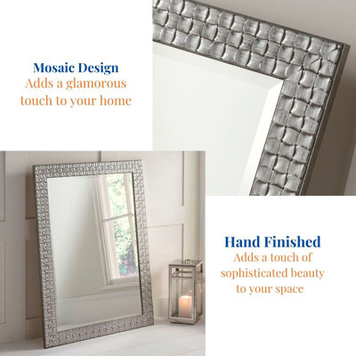 Beauchamp Solid Wood Rectangle Wall Mirror
