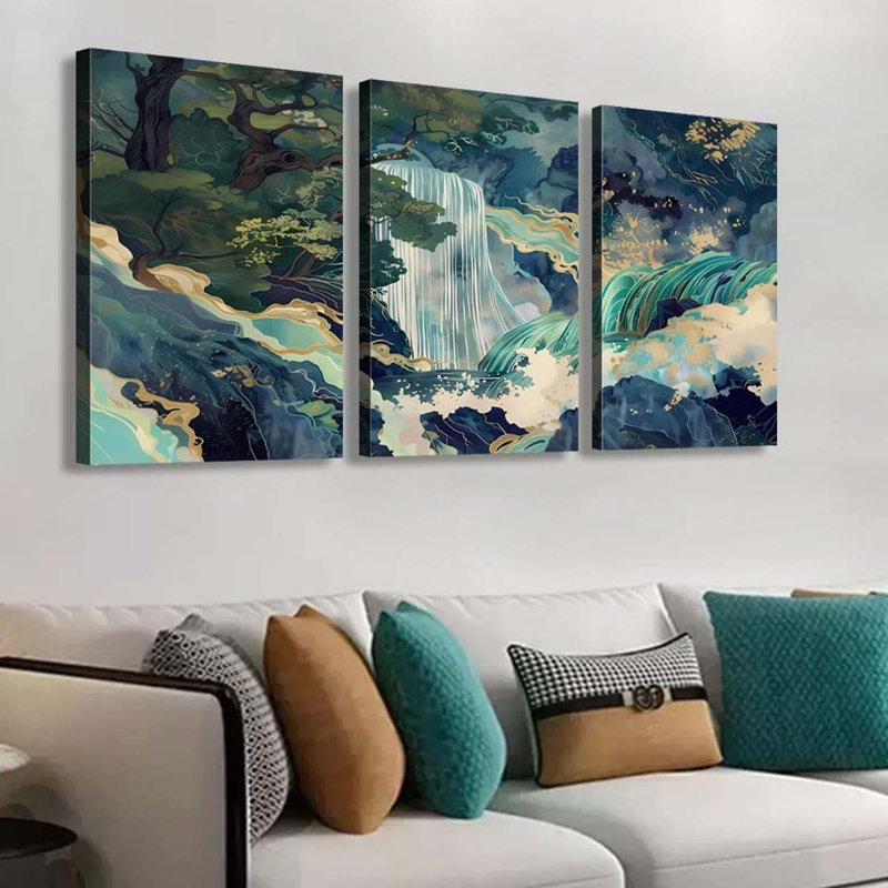3 Piece Wrapped Canvas Print