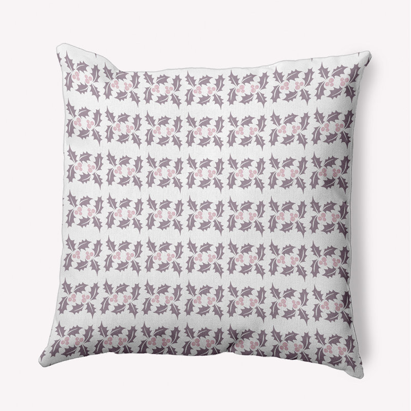 Striped Polyester Throw Pillow, 18'' x 18'', Square