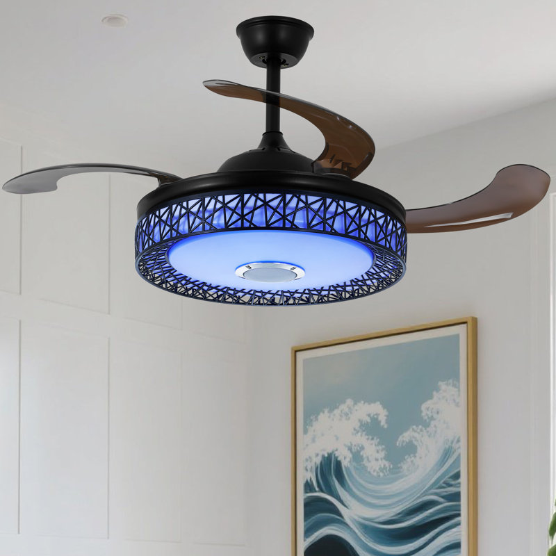 Anne-Louise 42'' Ceiling Fan with LED Lights