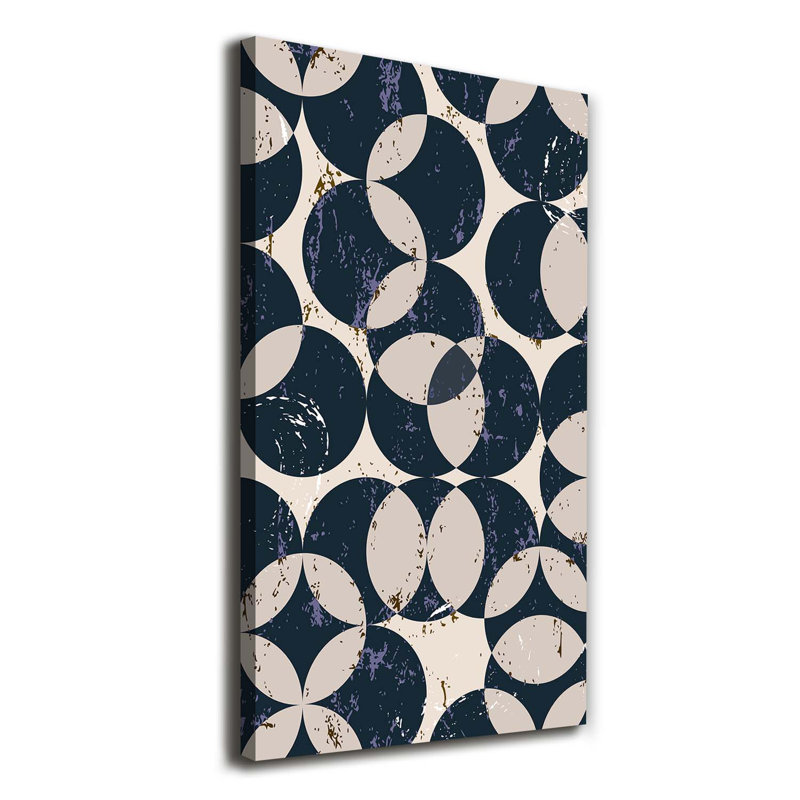 Geometric Background - Wrapped Canvas Print