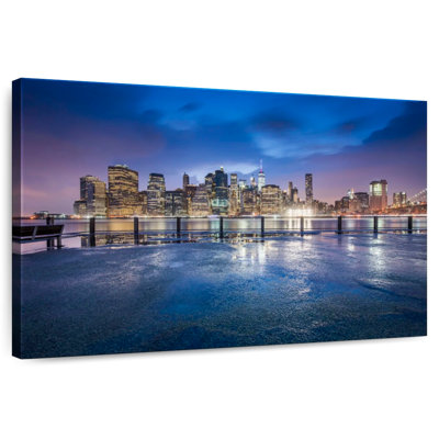 Sireci NYC Skyline At Night