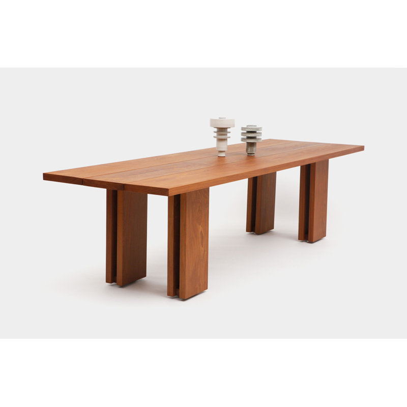 Occidental Solid Wood Dining Table, 48" W x 108" L 