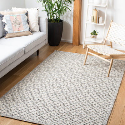 Trace Hand Tufted Performance Geometric Rug