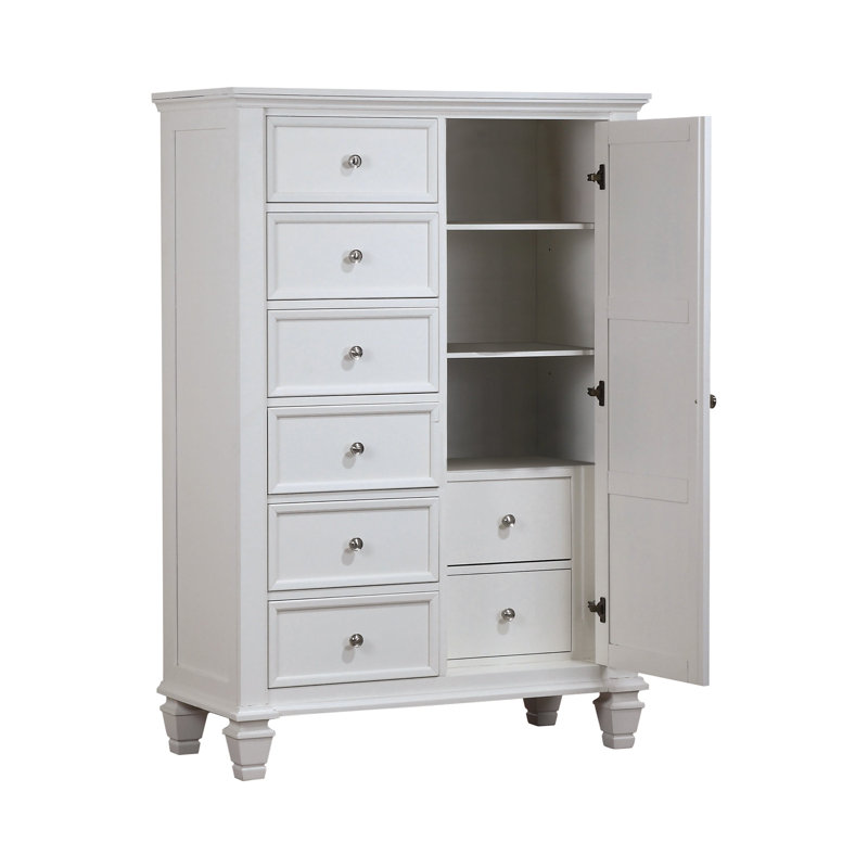 Amarni 42.25'' W 8 - Drawer Dresser, White