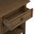 Amherst 24"W Solid Wood Transitional Nightstand with 2 Drawers and Open Storage Shelf-1526332454
