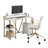 Techni Mobili Industrial Writing Desk-4854731