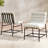 Nicco Cream Polyester Dining Chair (Set of 2)