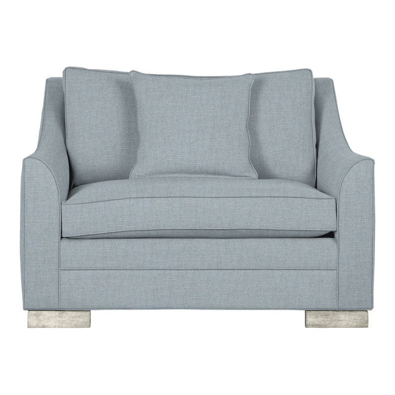Nicholas Chair And A Half, Wrenn, Perigold Sumptuous Chenille II Sky