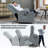 Infinite Position Single Motor Up To 350 Lbs Power Lift Recliner Chair For Elderly, Heavy Duty Motion Mechanism With 8-Point Vibration Massage And Lumbar Heating, Usb Charging Port, Cup Holders-1404623090