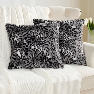 Animal Print Square Cushion Cover