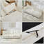 Canapé modulaire 107 pouces à 3 places Cloud - Canapé modulaire avec assise profonde et tissu chenille respirant, beige-775902616