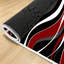 Tapis intérieur rouge lavé à la machine-542445820