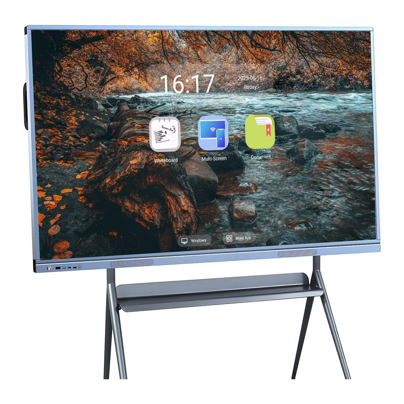 JYXCN Système double affichage intelligent 55 po, collaboration 4K, module PC OPS