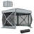 Pop Up 26 Ft. W x 26 Ft. D Fibreglass Soft-top Canopy-110189489