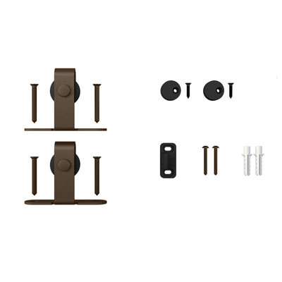 Top Mount Additional Rollers for Mini Sliding Barn Doors