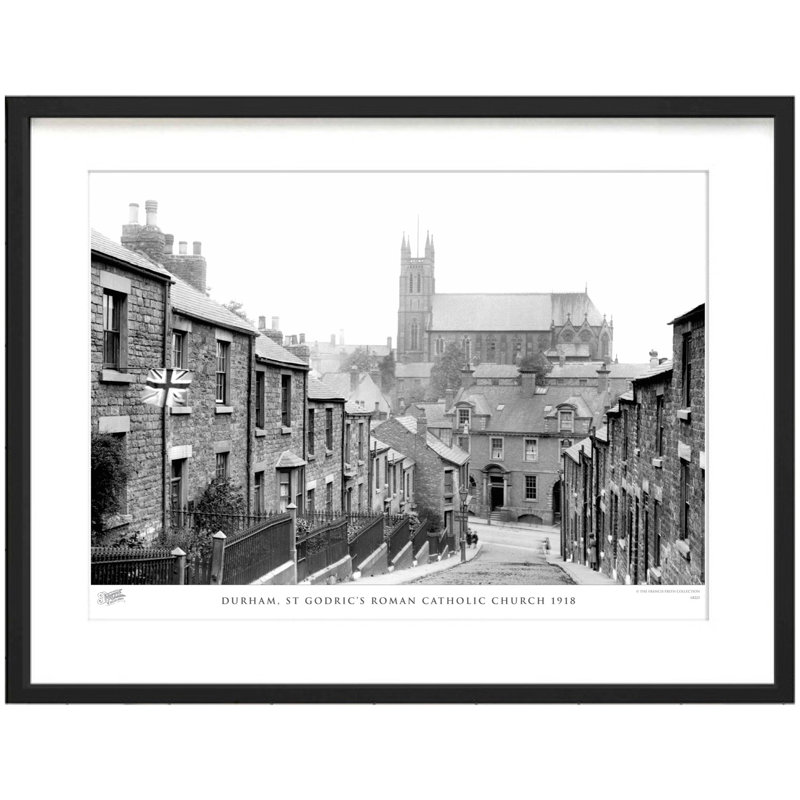 Durham, St Godric's Roman Catholic Church 1918 by Francis Frith - Single Picture Frame Print, 28cm H x 36cm W x 2.3cm D