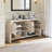 59.8" Wood Sideboard With Solid Wood Veneer-2106457316