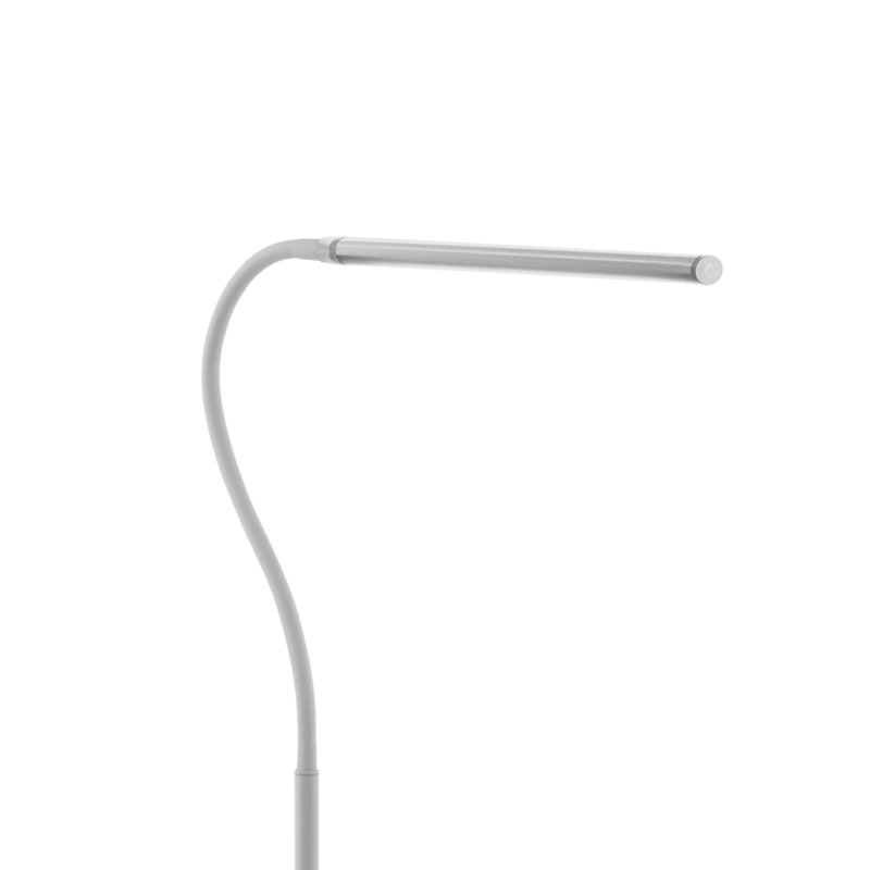 Melkin 130cm LED Task Floor Lamp, White