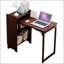 Bamboo Folding Desk with Hidden Storage, Perfect for Small Spaces and Home Offices, Mid Century Design
