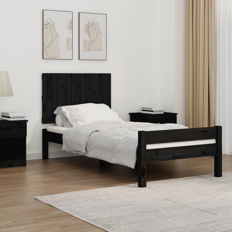 Headboard, 60cm H x 96cm W x 3cm D, Black
