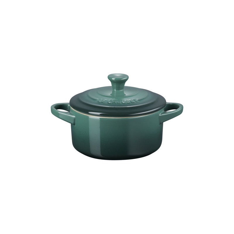Le Creuset Stoneware Mini Round Cocotte, 14oz., Artichaut