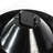 19" Propane Gas Fire Pit, 50000 BTU Round Steel Fire Pit For Outside Patio Deck Garden Backyard-Black