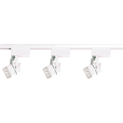 48'' 3 -Light Track Track Kit with Adjustable Head