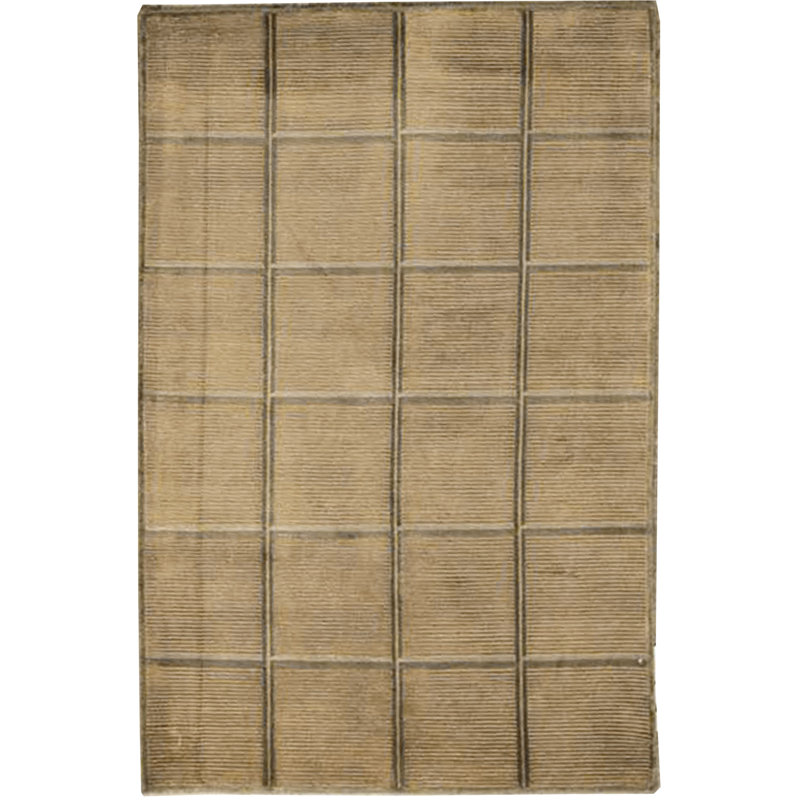 Tapis chameau noué à la main de haute qualité