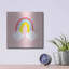 Isabelle & Max™ 'His Rainbow' by Ann Kelle Designs, Metal Wall Art, 24"x24"-1204248531