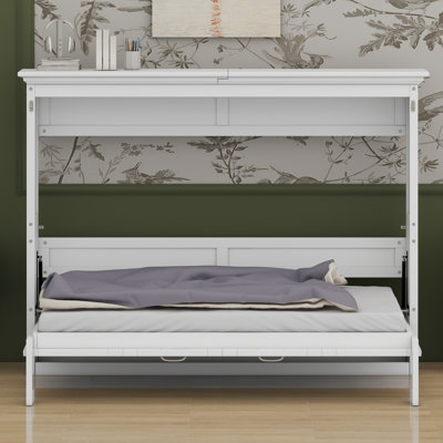 Wooden Murphy Bed – Cabinet Foldable Bed