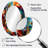 Exploring Yellow Abstracted Liquidity II - Large Oval Wall Mirror On Metal-1918443932