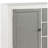 Katia Rustic Gray & Weathered White Finish Server