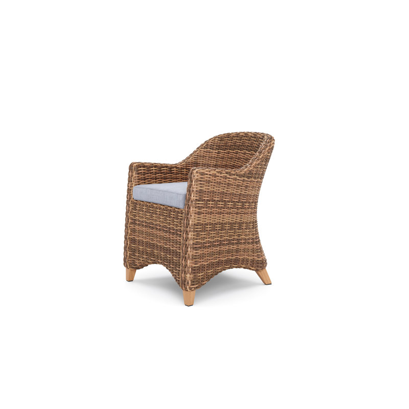 Truss Outdoor Teak Dining Armchair