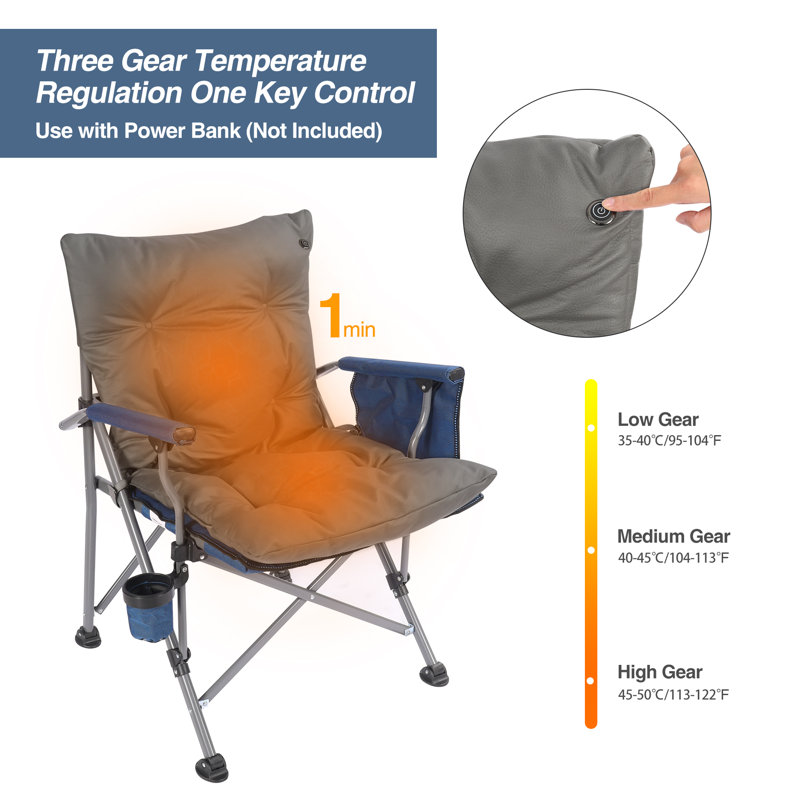 Chaise de camping pliante Aydrie