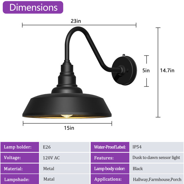 Dimensions du produit
