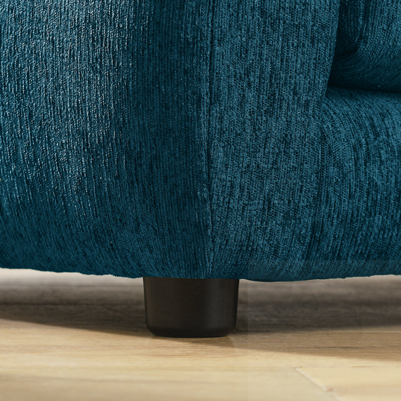 Rectangular Pet Sofa With Backrest And Armrests