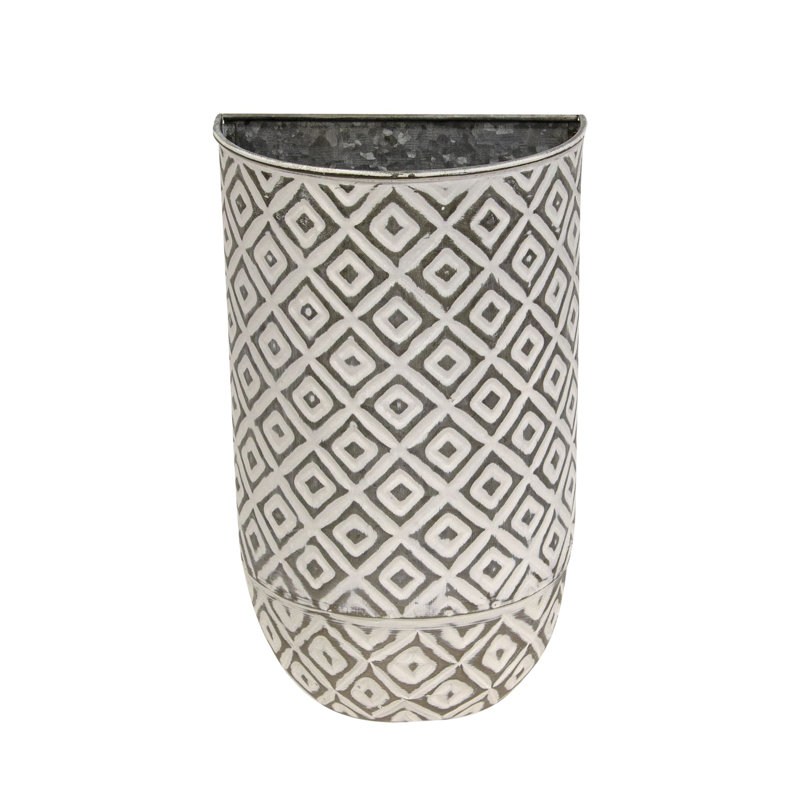 Metal Wall Organizer with Wall Baskets