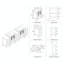 Meuble-lavabo double 84 po avec lavabo-49240131
