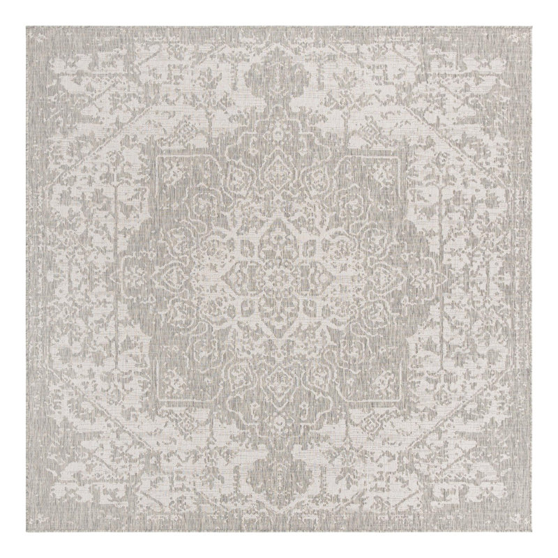 Jill Zarin Dubai Indoor/Outdoor Rug, Square 7'10"
