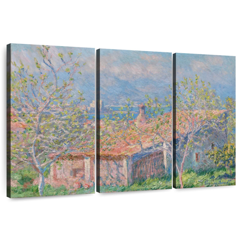 Maison de jardinier Lilie à Antibes, 1888, H 42 po x l 65 po