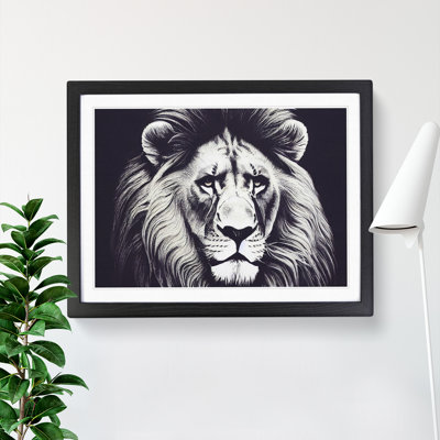 Select Lion - Framed Print
