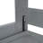 Full Size Bed In Gray, Combination, Space For , Easy To Assemble And Use
