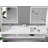 Juniper 84" Wall Mounted Solid Surface Floating Double Bathroom Sink with Concealed Drain - White-77315789