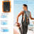 Portable Waist Fan with Digital Display 3 Speeds USB Rechargeable Clip On Fan-99274477